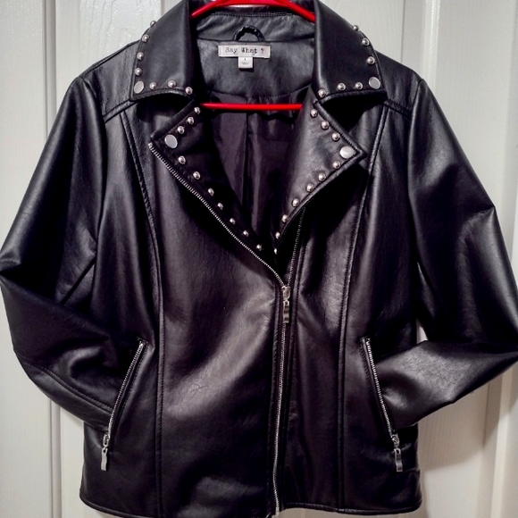 Say What? Jackets & Blazers - Women's Biker's Jacket with Tiger